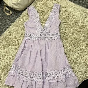 Hello Molly Why Sit and Wait Dress Lavender